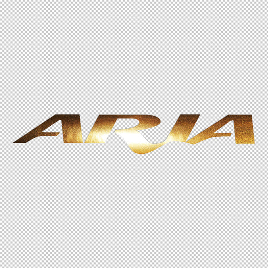 Aria Sticker Decals (die cut not printed)